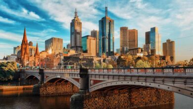 Master's programs are available in Melbourne, Australia.